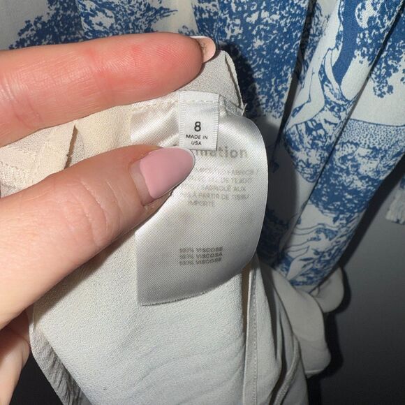 Reformation Lindero Dress - Pastoral Print 8 - Picture 11 of 13